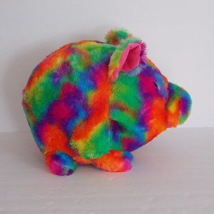 Piggy Bank FAB-NY Jumbo plush neon Tie-Dye